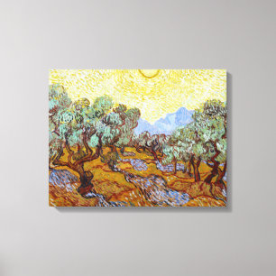 Toile Oliviers de Vincent van Gogh