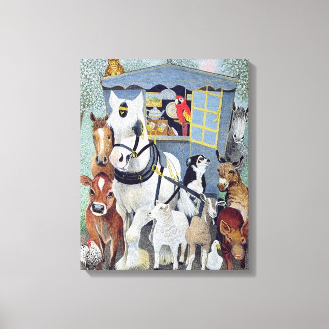 Toile Oncle Tom Cobbley et tout (Recto)
