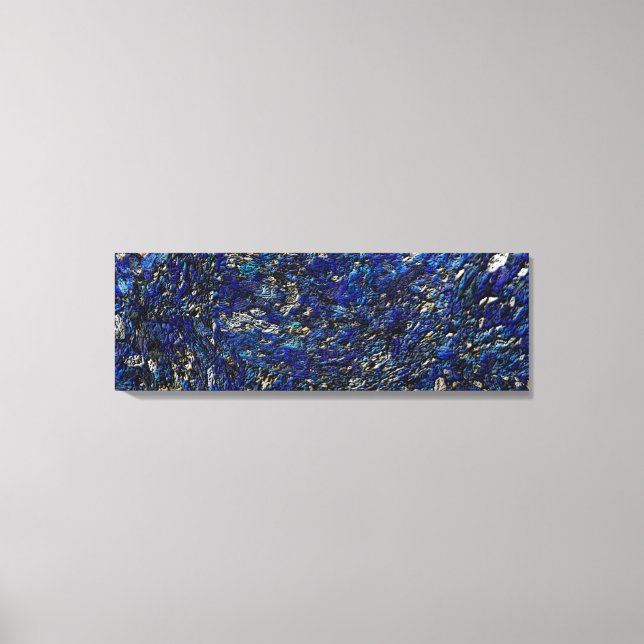 Toile Opale bleue (Recto)