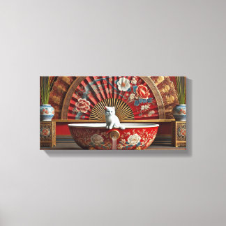 Toile Ophélie Prend Un Bain