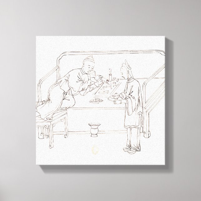 Toile Opium fumant (Recto)