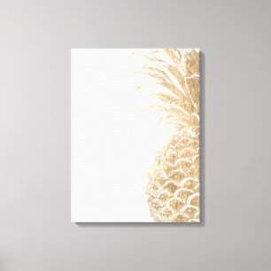 Toile Or Pinneapple tropical