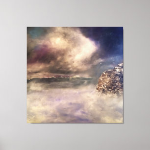 Toile Orages Lointains