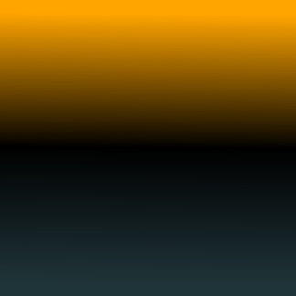 Toile ORANGE BLACK BLUEGREEN Gradient original de Canvas