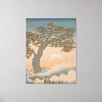 Oranger du Japon dans la brume