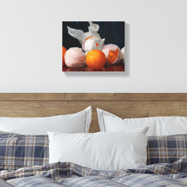 Toile Oranges enrobées par William Joseph Mccloskey (Insitu(Chambre))