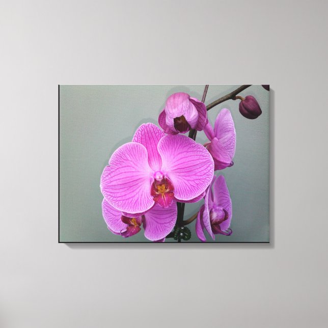 toile ORCHID ROSE (Recto)
