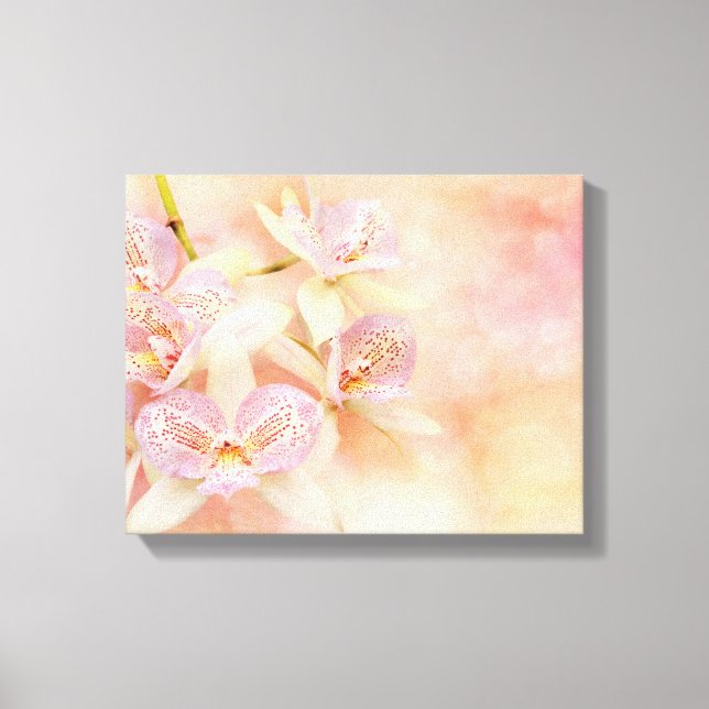Toile Orchidée - Caulocattleya - La lueur dans mon œil (Recto)