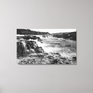 Toile Oregon City, OU pêche Saumon sur Willamette