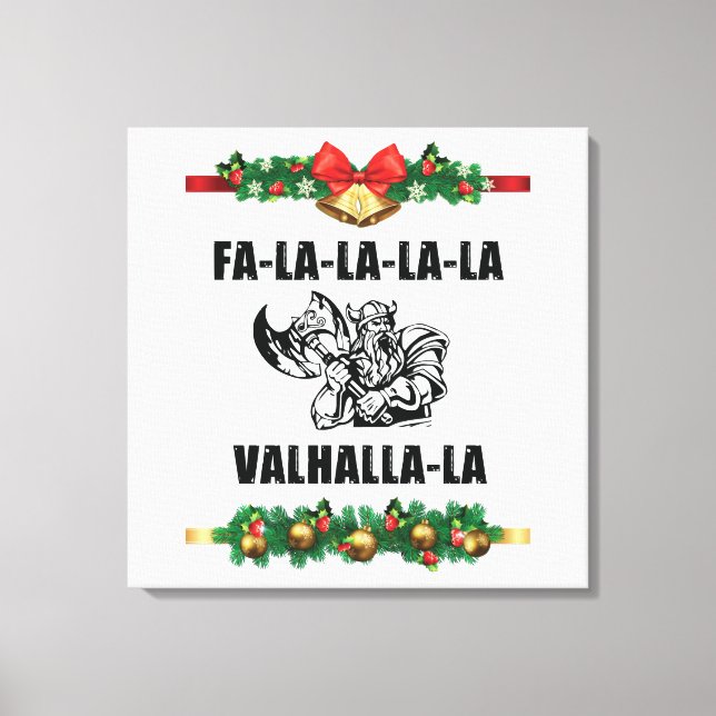 Toile Oreiller de Noël Valhalla Thaillow (Recto)