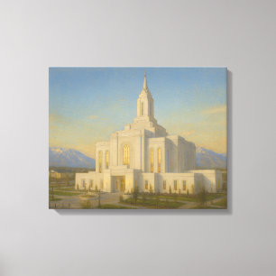 Toile Orem Utah Temple Painting™ LDS Wall Art Canvas