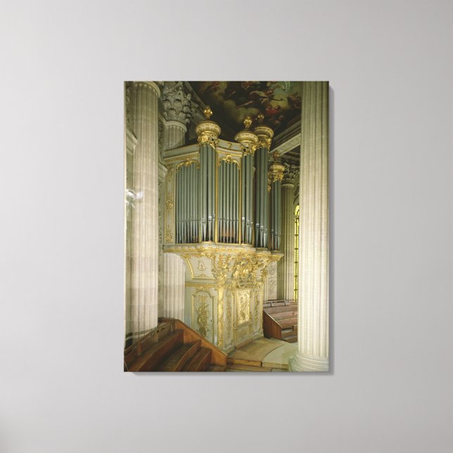 Toile Organe dans la chapelle (Recto)