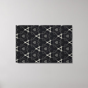 Toile Ornement Doré