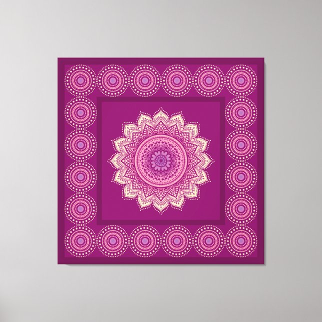 Toile Ornement indien (Recto)
