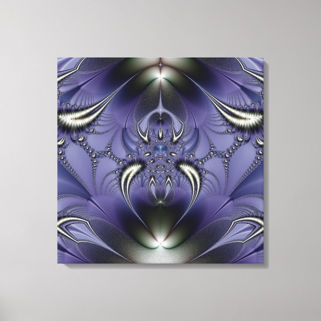 Toile Ornement Violet (Recto)