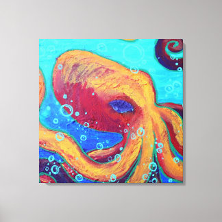 Toile Ornery Octopus Wall Art