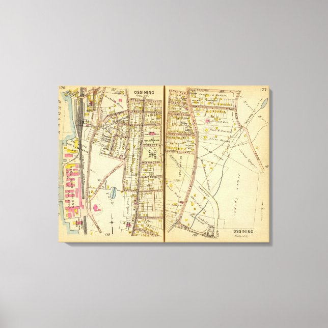 Toile Ossining, New York (Recto)