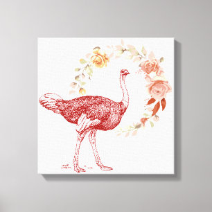 Toile Ostrich