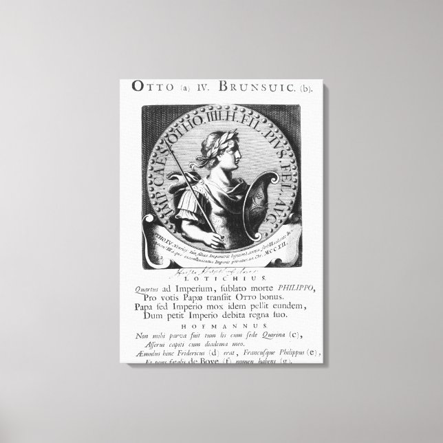 Toile Otto IV de Brunswick (Recto)