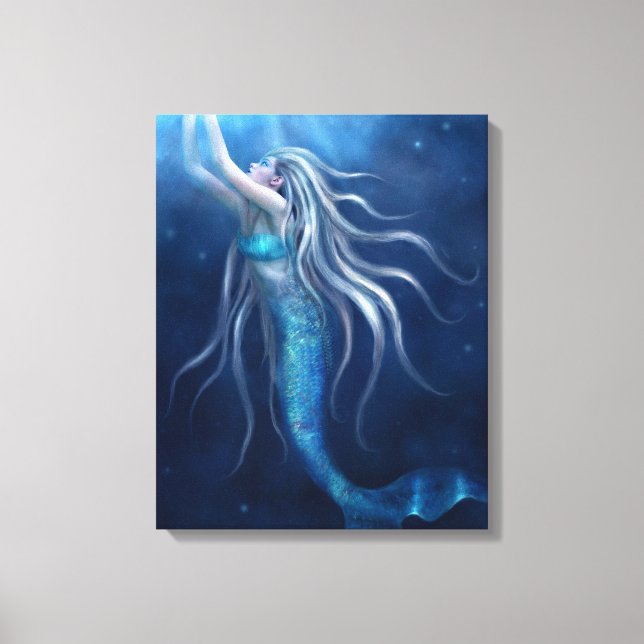 Toile Où j'appartiens Mermaid Wrapped Canvas (Recto)