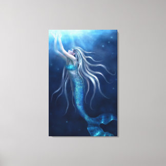 Toile Où j'appartiens Mermaid Wrapped Canvas