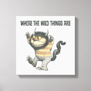 Toile Où sont les choses sauvages Wild Thing