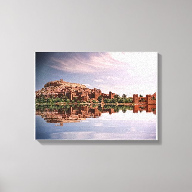 Toile Ouarzazate, Drâa-Tafilalet, Maroc (Recto)