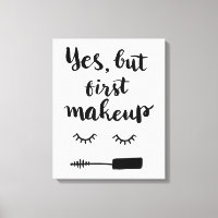 Oui, mais premier maquillage