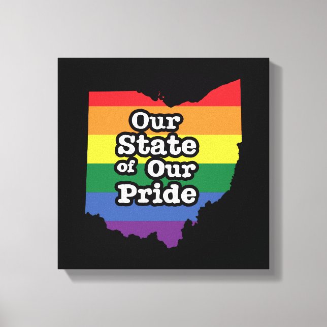Toile Our State of Our Pride Ohio (Recto)