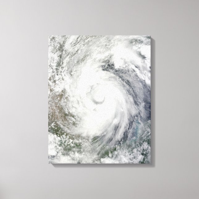 Toile Ouragan Alex au-dessus du golfe du Mexique (Recto)