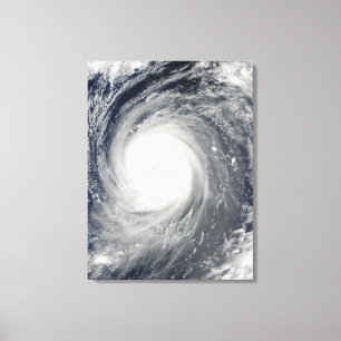 Toile Ouragan Choi-WAN au sud du Japon, l'océan