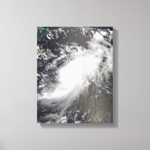 Toile Ouragan Gustav au-dessus de Hispaniola