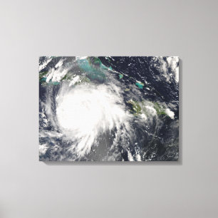 Toile Ouragan Gustav au-dessus de la Jamaïque
