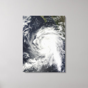 Toile Ouragan Rick au sud-ouest de la Basse Californie