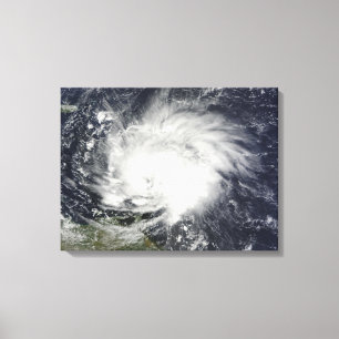 Toile Ouragan Tomas au-dessus des Antilles