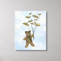 Ours avec papillons du livre