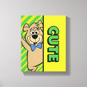 Toile Ours Boo-Boo mignon