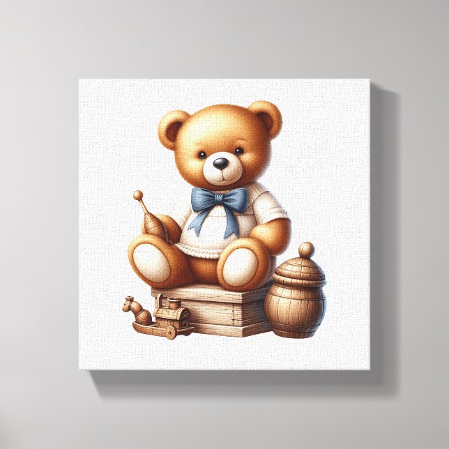 Toile Ours en peluche (Recto)