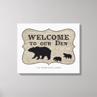 Ours rustique Den