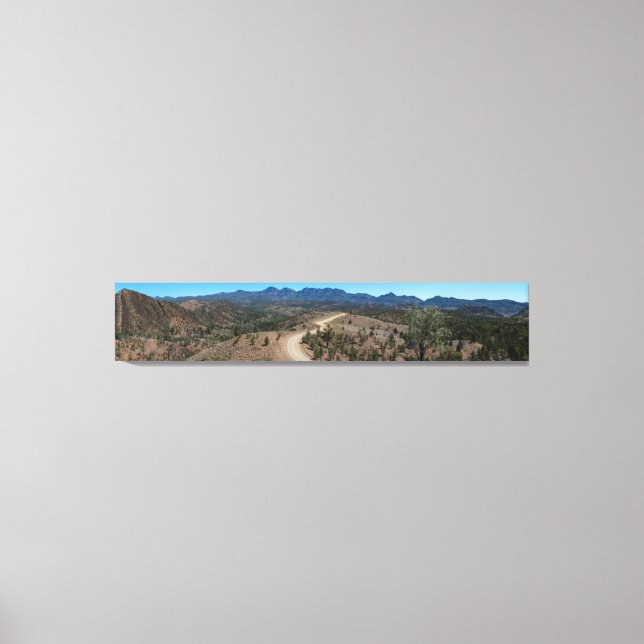 Toile Outback Australia Gorge Paysage Panorama (Recto)