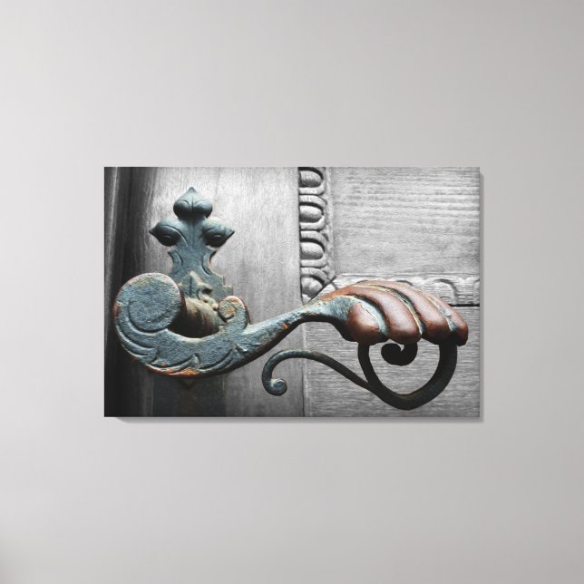 Toile ouverture de la porte (Recto)