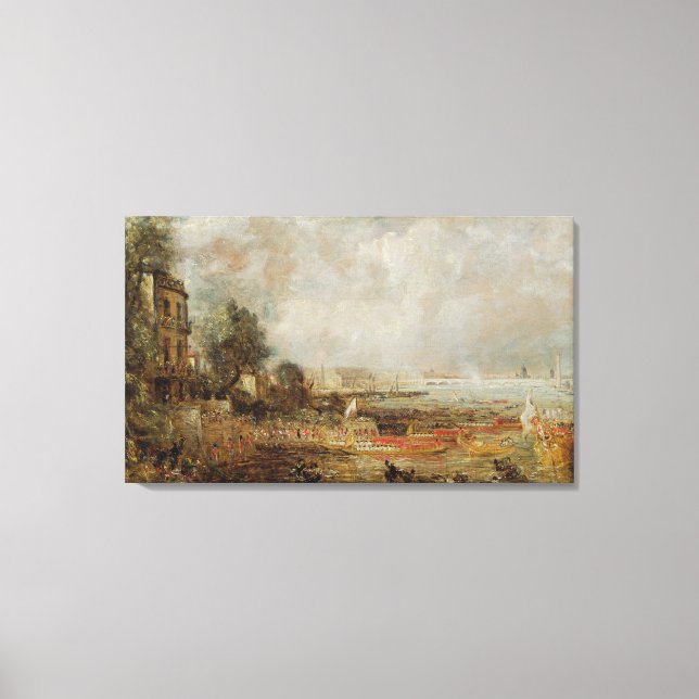 Toile Ouverture du pont Waterloo, vers 1829-1831 (pétrol (Recto)