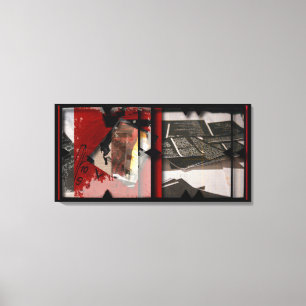 Toile Ouvrir le travail sur Open Red 11 Canvas Photomont