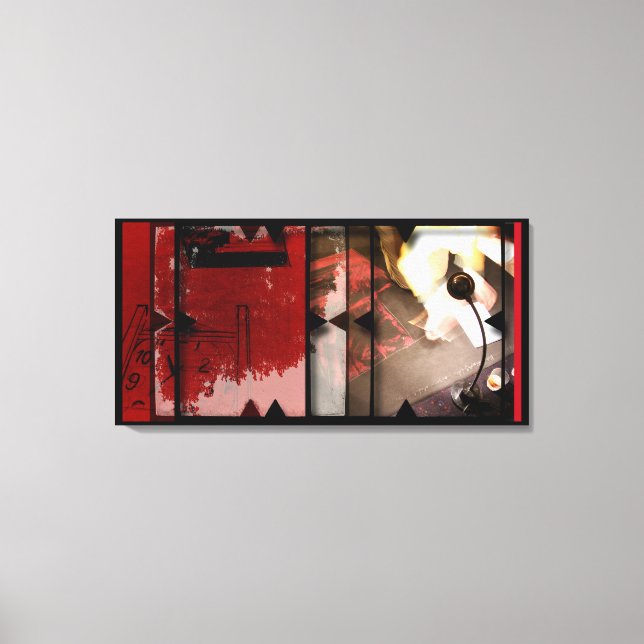 Toile Ouvrir le travail sur Open Red 2 Canvas Photomonta (Recto)