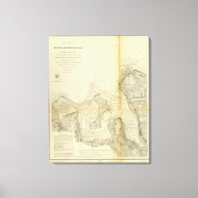 Toile Oyster ou Syosset Bay (Recto)