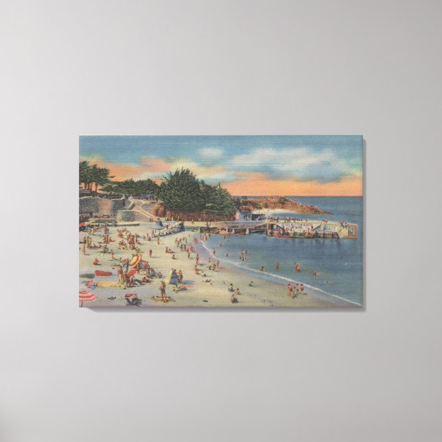 Toile Pacific Grove, Californie (Recto)