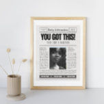 Toile Page de couverture du journal des Affirmations fém<br><div class="desc">Ajoutez votre propre photo à cette page de couverture de journaux d'affirmations féminines personnalisées imprimé. Oui ! c'est l'art mural parfait, vous en couverture d'un journal d'affirmations quotidiennes déclarant que vous êtes un badass et vous avez ceci ! avec quelques écrits motivants et inspirants. Consultez le magasin pour une version...</div>