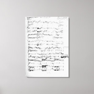 Toile Page d'ouverture de la partition des Paladins