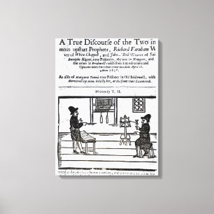 Toile Page titre 'un discours vrai du Two�