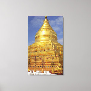 Toile Pagode Shwezigon à Bagan, Bagan (Pagan), 2